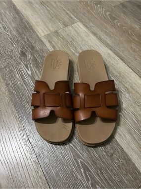 Bobs by Sketchers Desert Kiss Slide Sandals